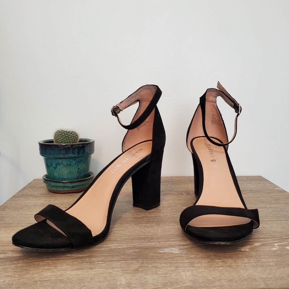 Black heels